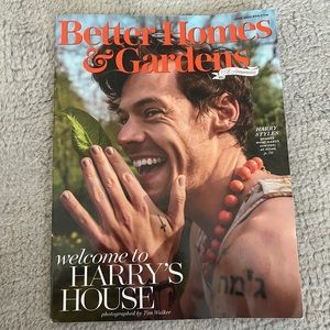 Harry Styles June 2022 Better Homes and Garden Magazine